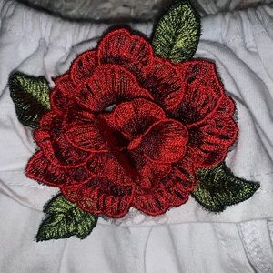 Toddler rose shirt